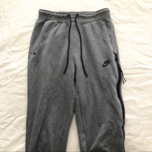 nike womens grey tech fleece joggers xs